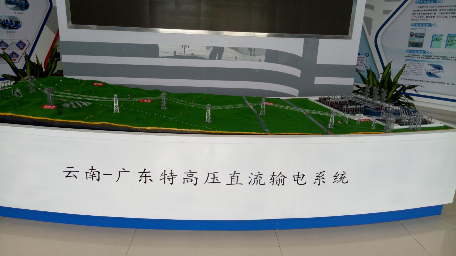 廣州超高壓局云-廣±800千伏直流輸電線(xiàn)路模型