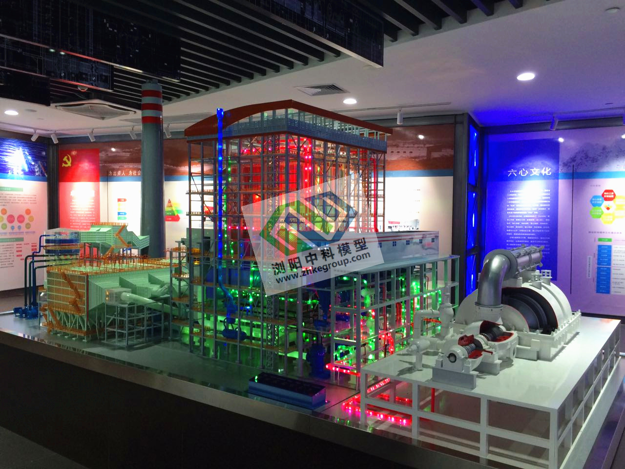 欽州發(fā)電廠(chǎng)1000MW火力發(fā)電機組模型