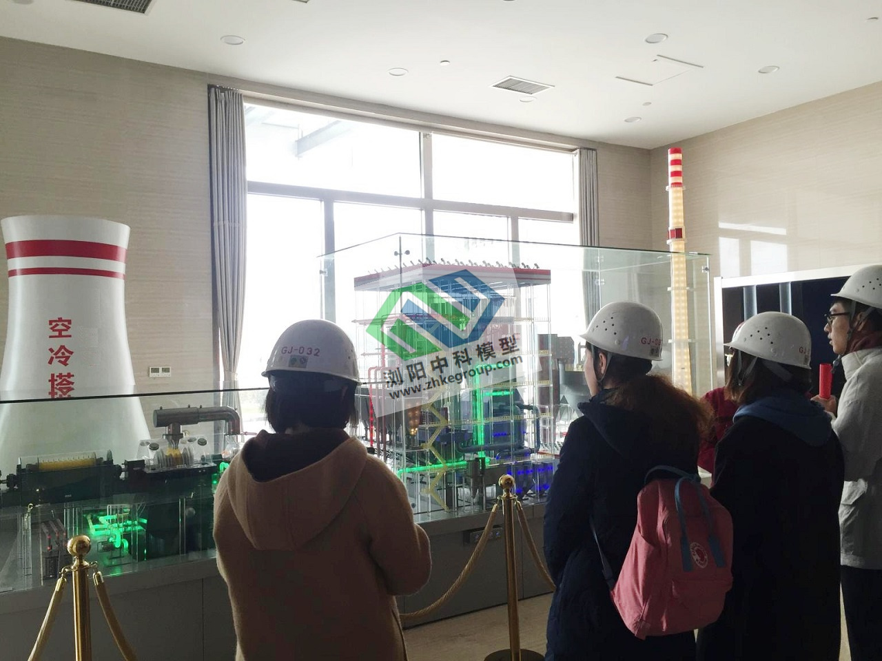 300MW機組火力發(fā)電廠(chǎng)模型