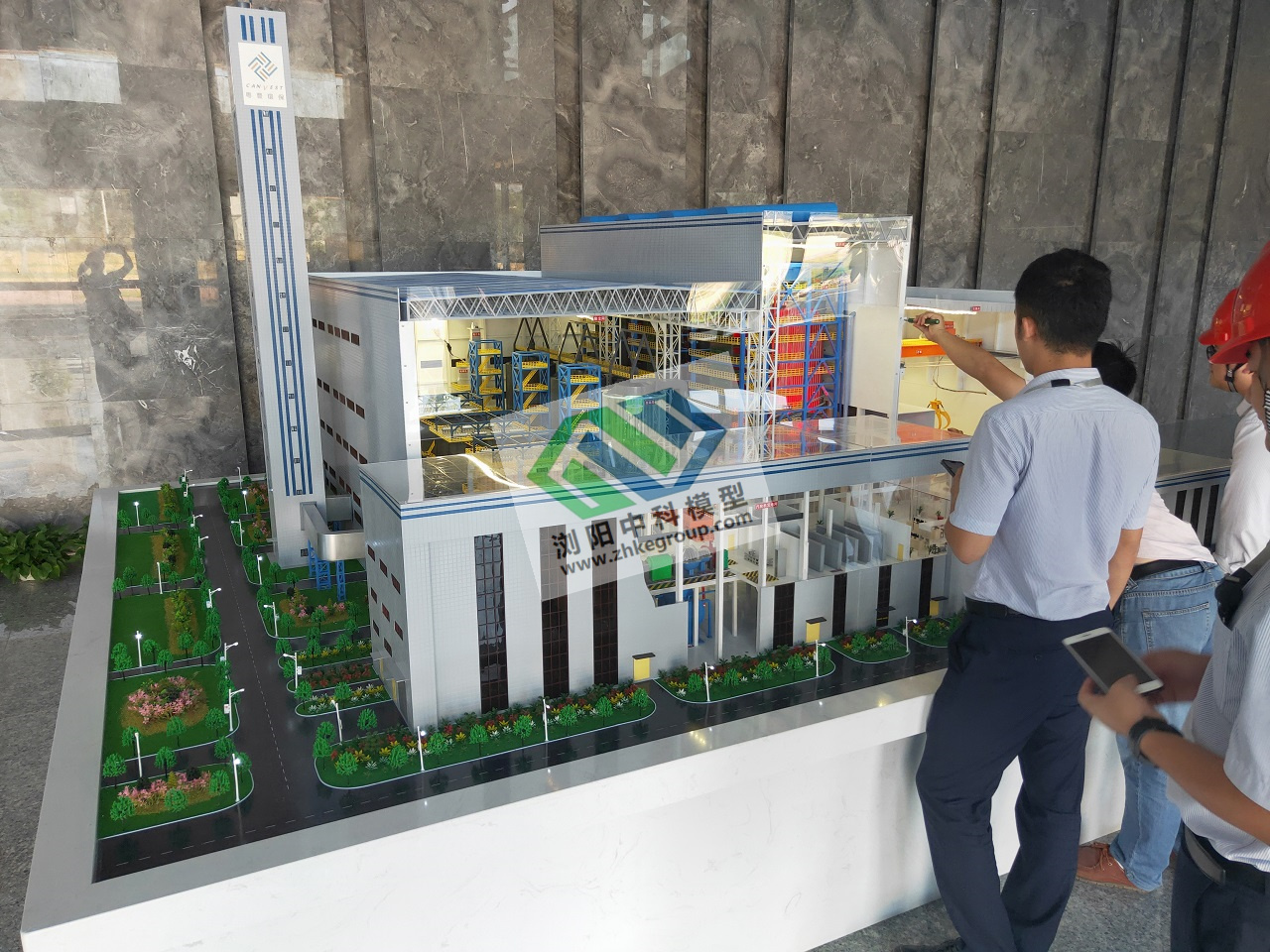 陸豐市垃圾發(fā)電廠(chǎng)演示模型