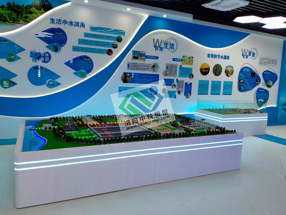 節水展廳模型