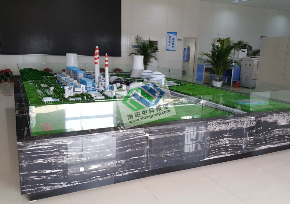鄂州火力發(fā)電廠(chǎng)模型