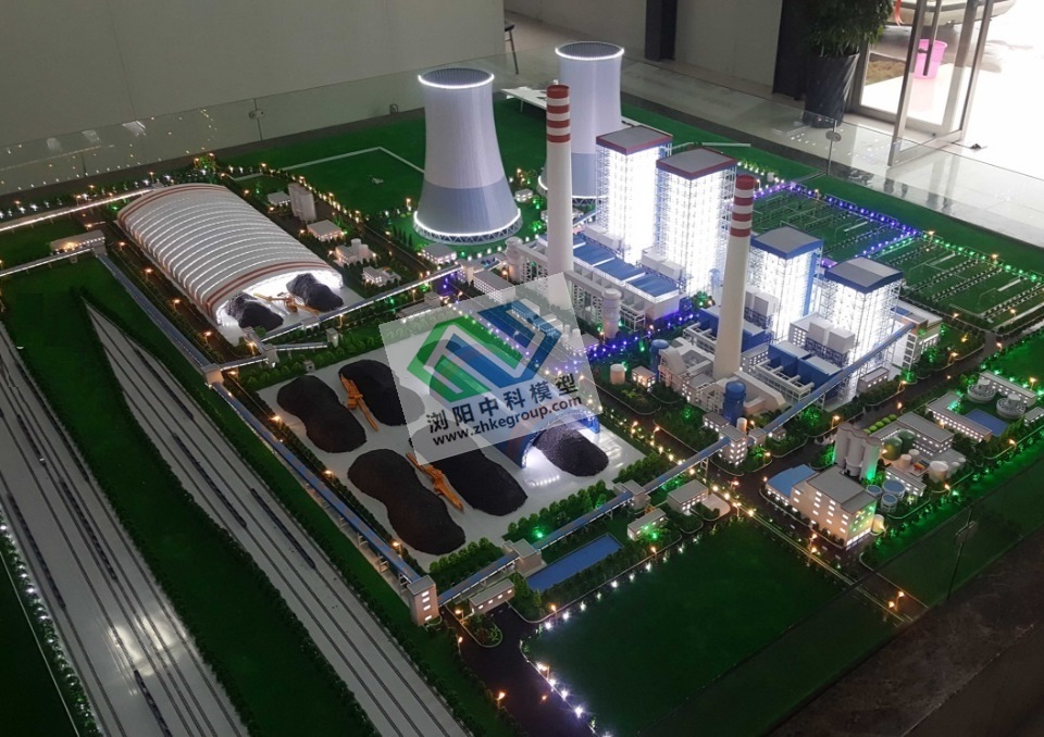 豐城火力發(fā)電廠(chǎng)模型