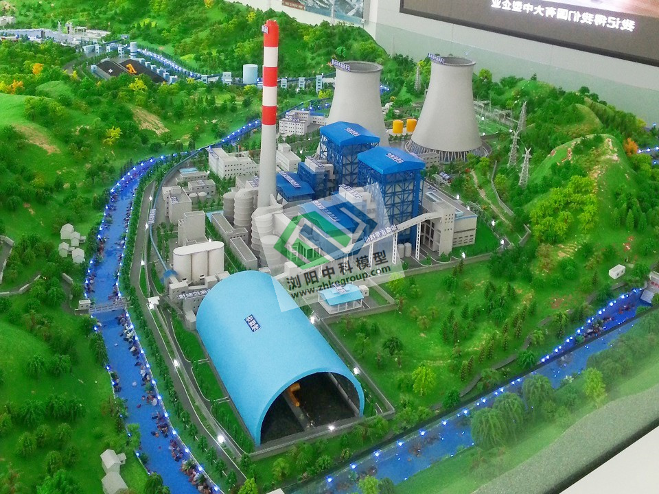 云南能投威信火力發(fā)電廠(chǎng)模型