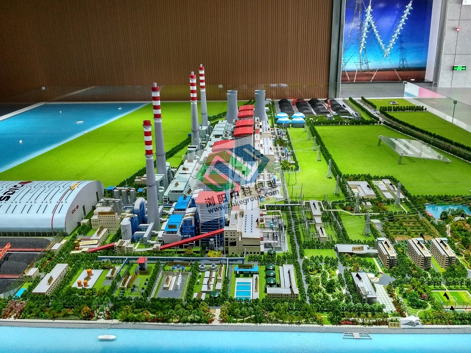 國投欽州火力發(fā)電廠(chǎng)模型