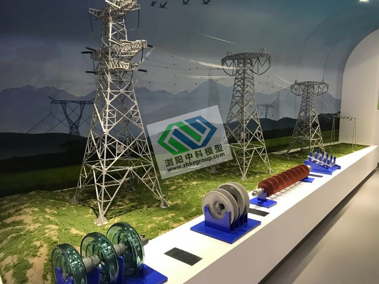 高壓鐵塔輸電線(xiàn)路模型