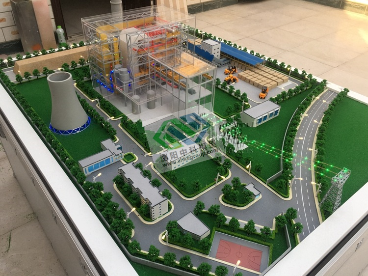 生物質(zhì)能發(fā)電廠(chǎng)模型
